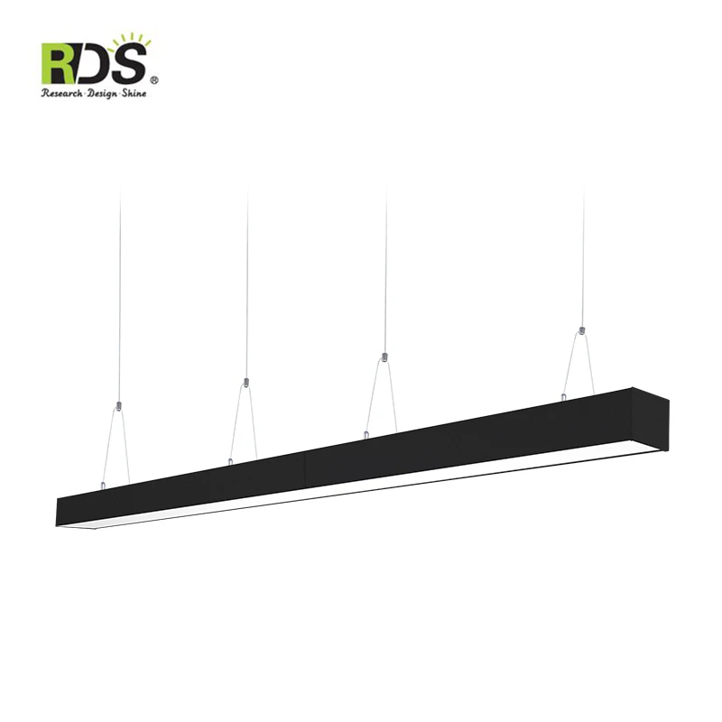 ETL CETL DLC UGR 19 130LM 0-10V 4ft 8ft up down Dimmable Led Dining Strip Linear Bar Light