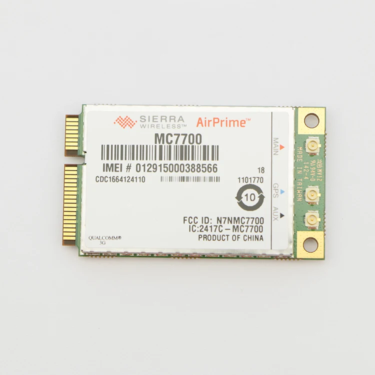 MC7700 PCI E 100Mbps 3G 4G LTE FDD Embedded