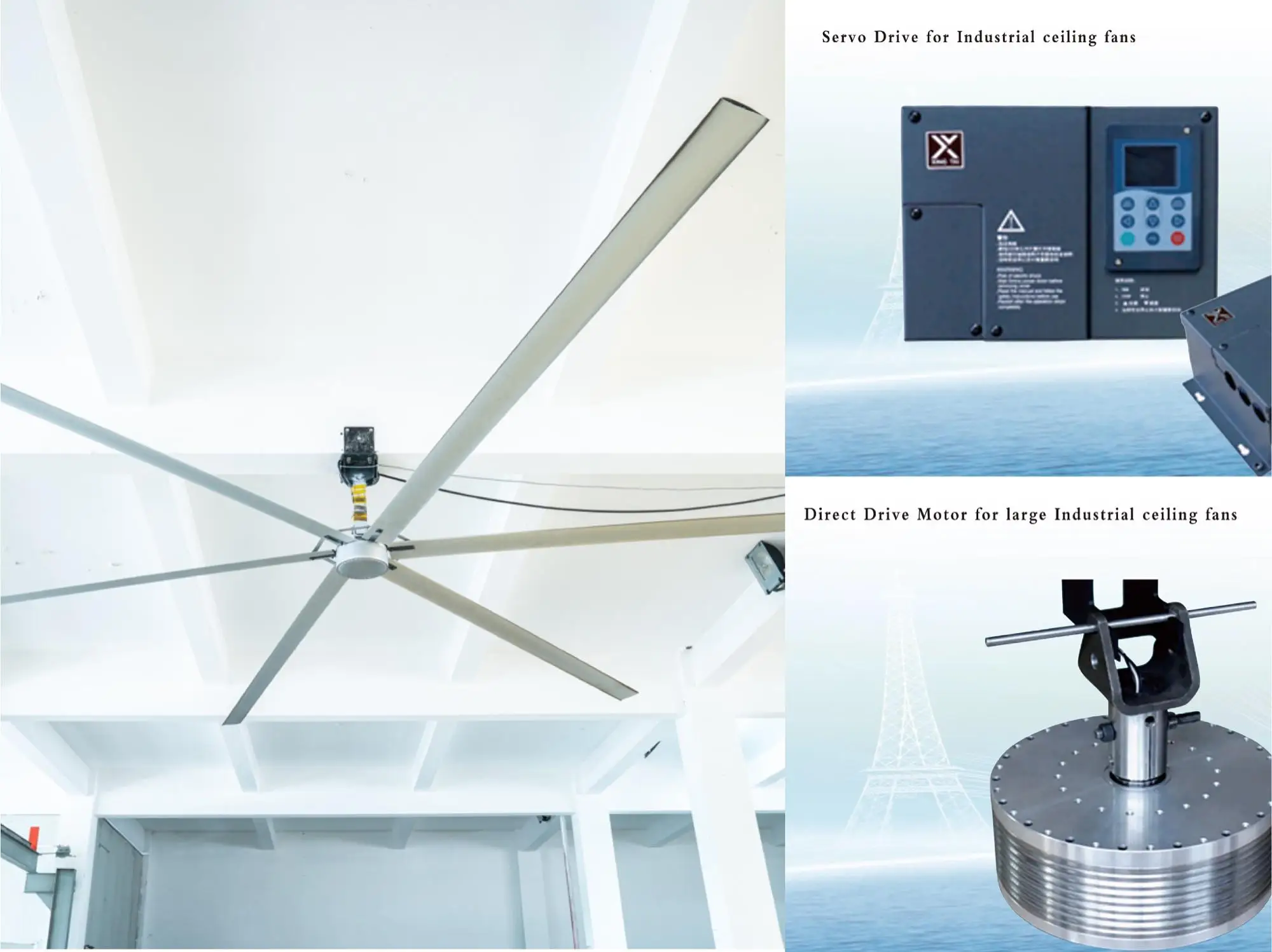 Ceiling Fan, 24ft, HVLS - detail 2