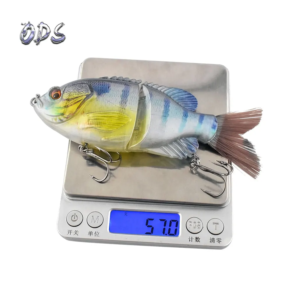 Leurre Swimbait TYG Bluegill Glide - 5,5 Pouces, Coulé, Pour Gros Prédateurs (brochet, Sandre, Perche…)