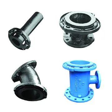 Ductile Cast Iron Flanged Tee DN100-DN600 for Pipe Joining, PN10/PN16 ...
