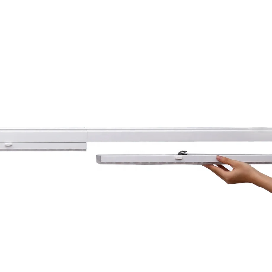 tool free flexible connectable shop lighting trunking system led linear light