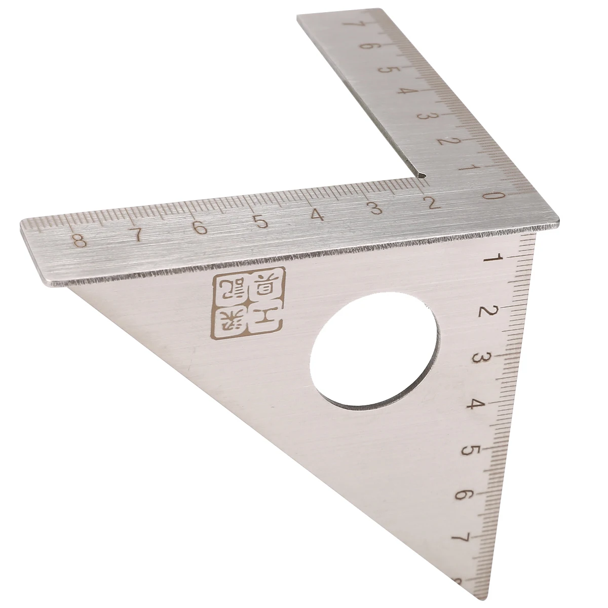 Square Woodworking Ruler Layout Miter Triangle Rafter 45° 90 degree Metric Gauge 