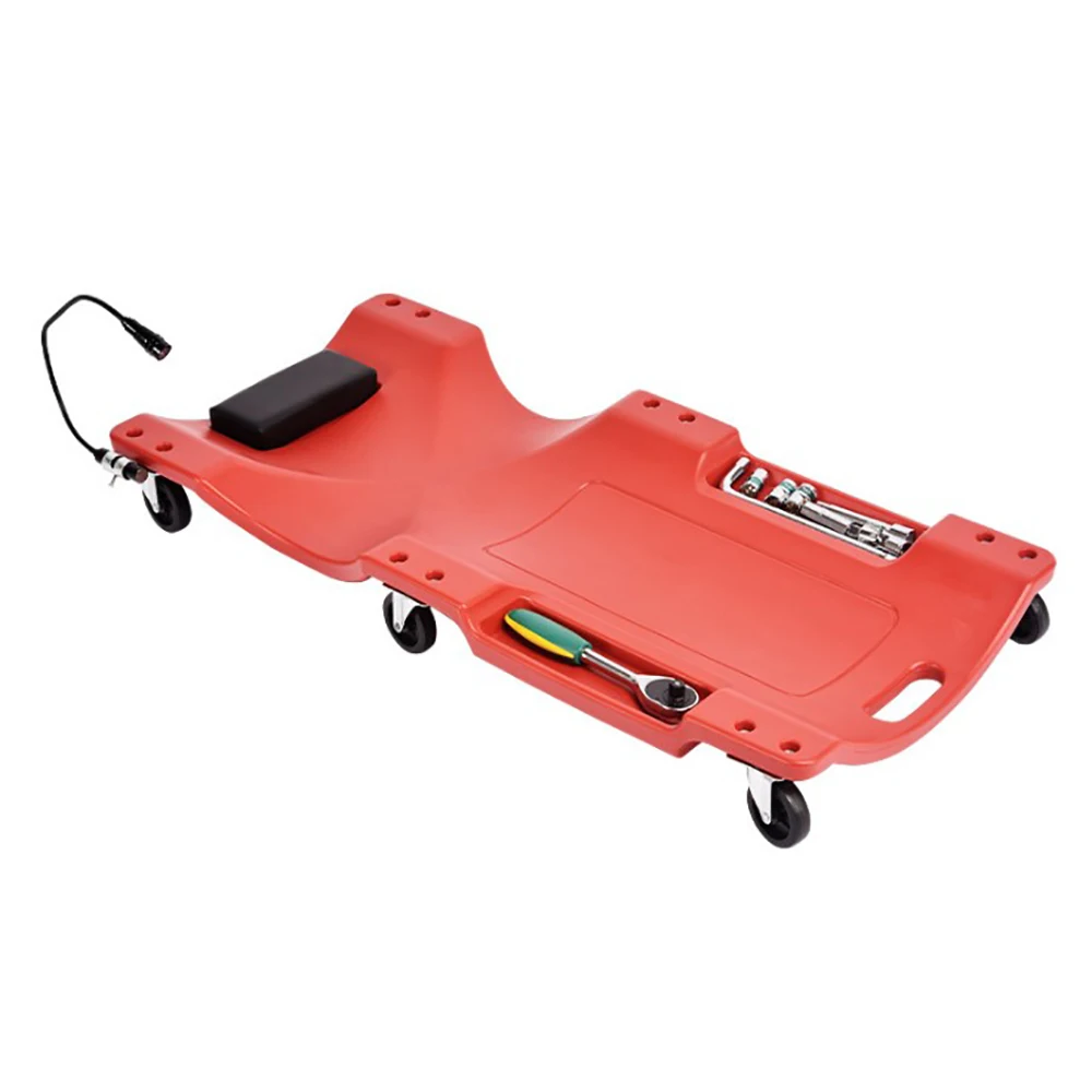 150kg Load Plastic Floor Creeper Garage Rolling Repair Tool With