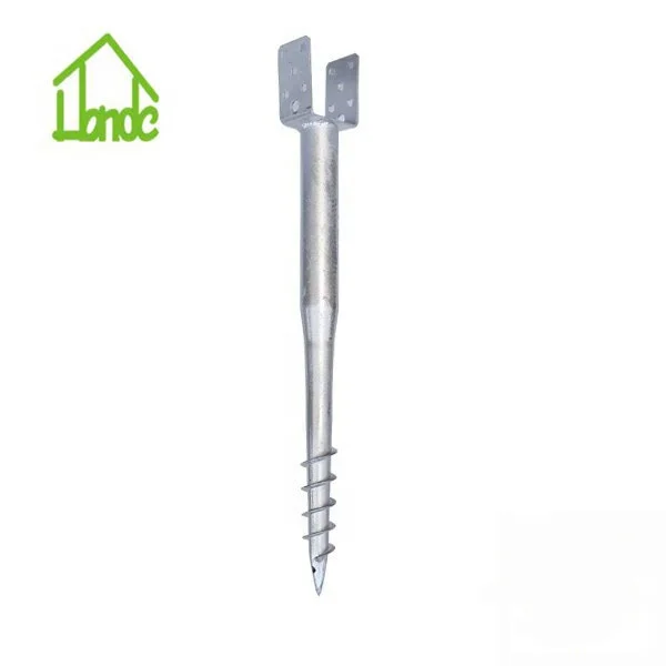 Galvanized No Dig Ground Anchor For Mailboxes Ground Spike For Fence