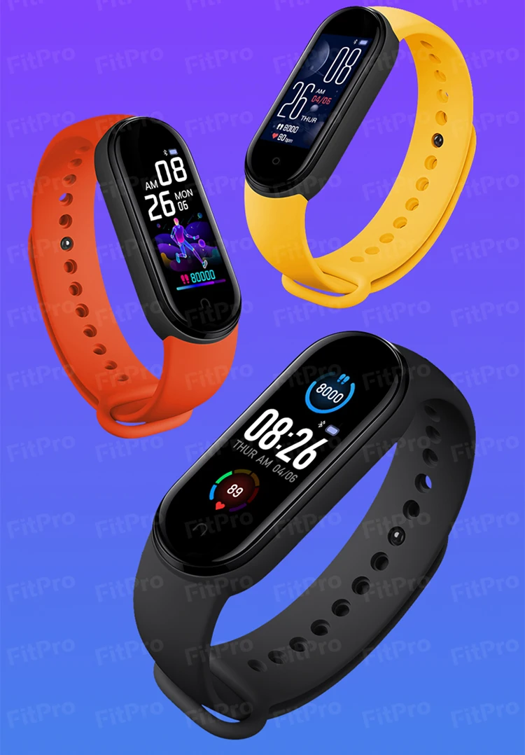 New M5 smart watch blood pressure men sport watch m5 smart band rohs smart bracelet