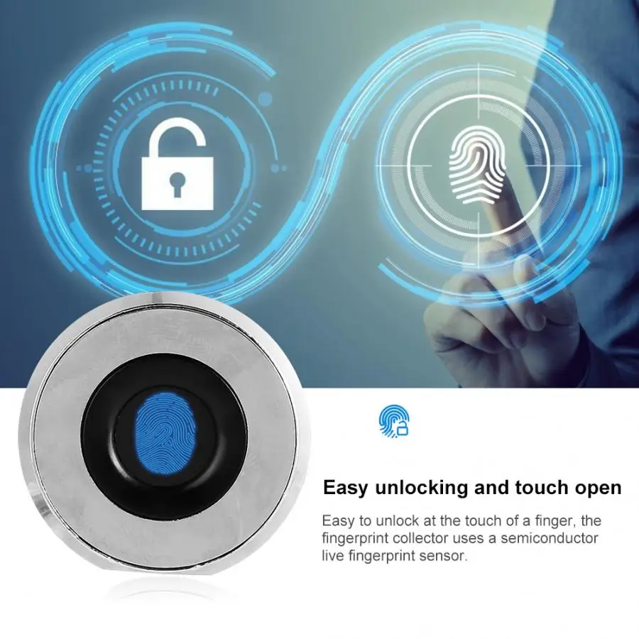 fingerprint drawer lock 