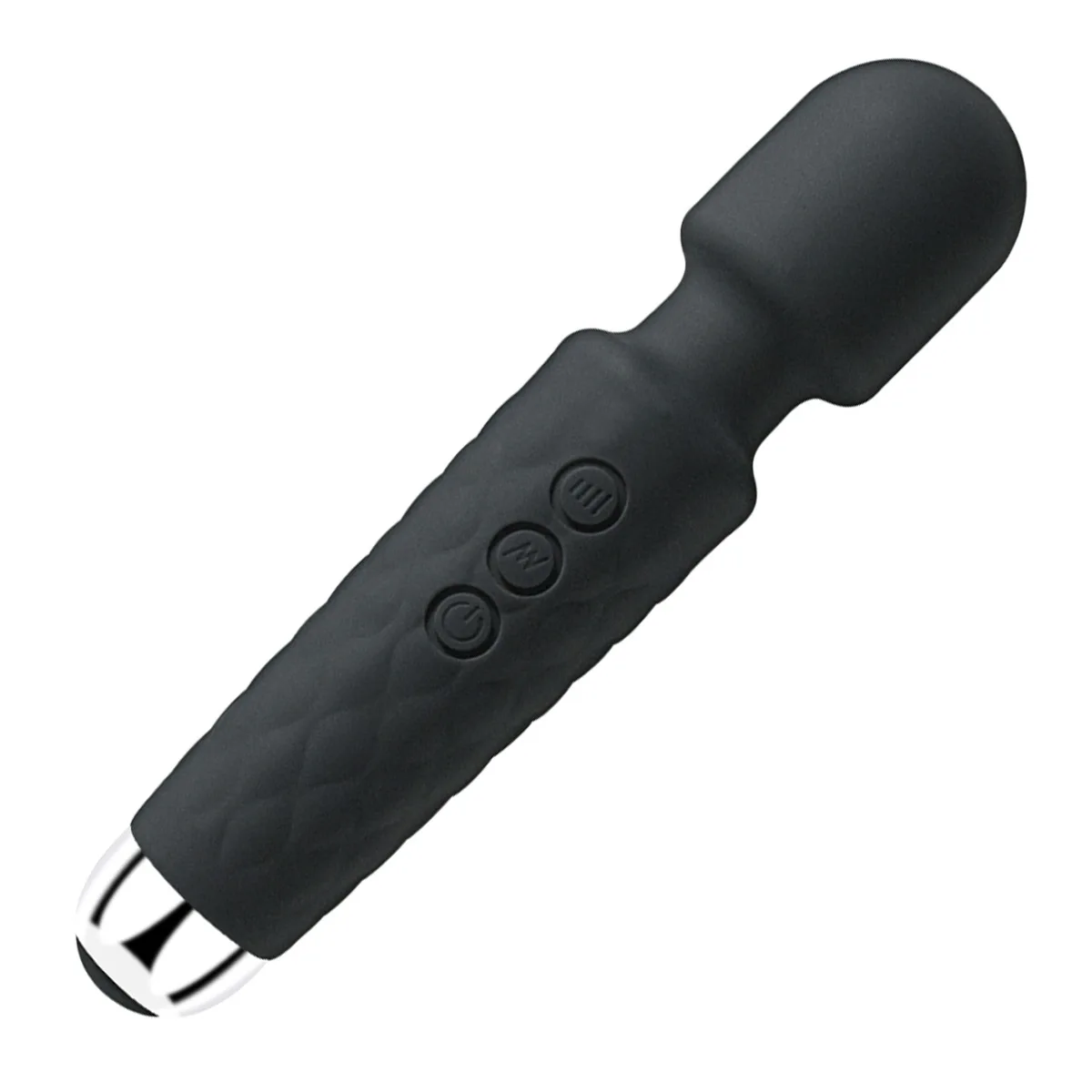 Silicone mini rechargeable womens rotating erotic av magic wand massager pussy stimulate wand vibrator sex toy