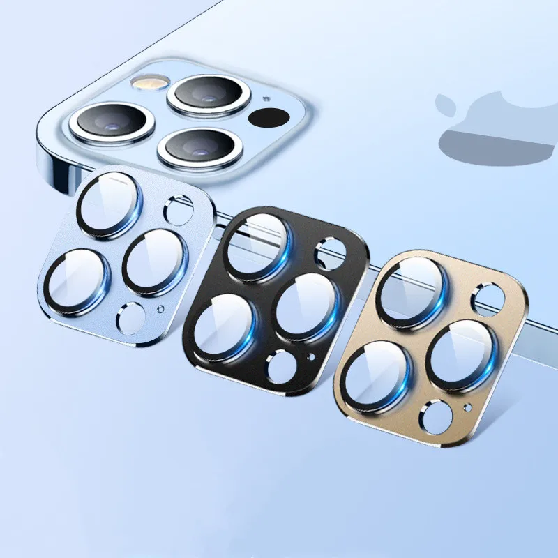 Full Cover Camera Lens Protector For Iphone 14 13 12 Pro Max Tempered