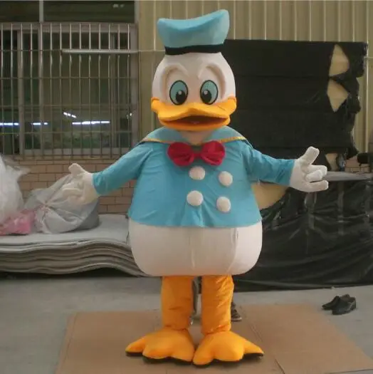 Vestito Su Ordinazione Di Carnevale Dell'attrezzatura Di Dimensione Umana  Di Prestazione Del Vestito Operato Dal Costume Della Mascotte Del Fumetto  Di Donald Duck Del Partito Dei Bambini - Buy Costumi Della Mascotte
