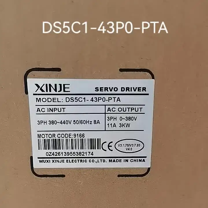 Xinje DS5C1-43P0-PTA Servo Drivers - Reliable Performance