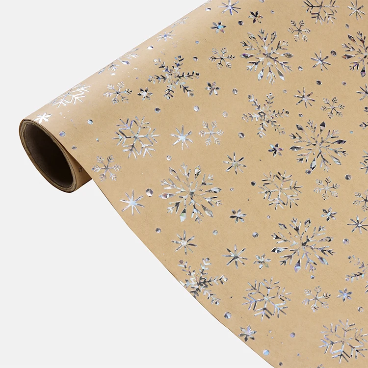 decorative kraft wrapping paper