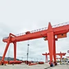 double girder 10t 25 ton container gantry crane