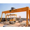 industrial workshop single beam 5 ton gantry crane gear box