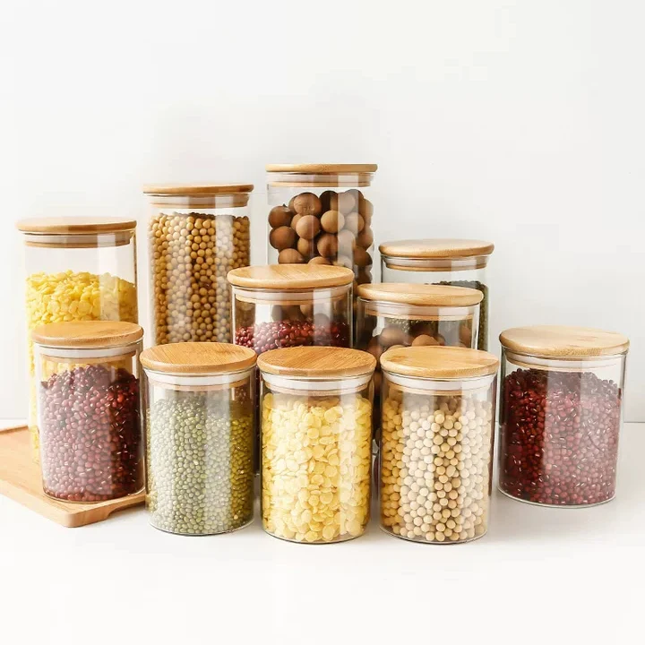 Numyton 450ml High Borosilicat Glass Food Storage Containers With