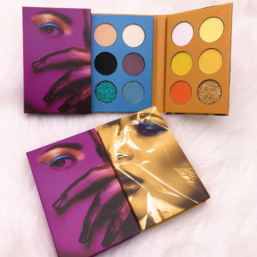 Factory Outlet Wholesale Eyeshadow Palette 24 Color Paper Eyshadow