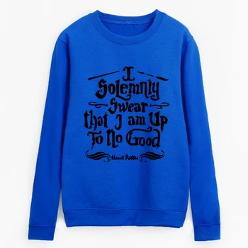 yhao hoodies top hip-hop i solemnly swear that i am up to no