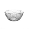 4.8'' football patterned large glass rice bowl serving salad bowl tableware
