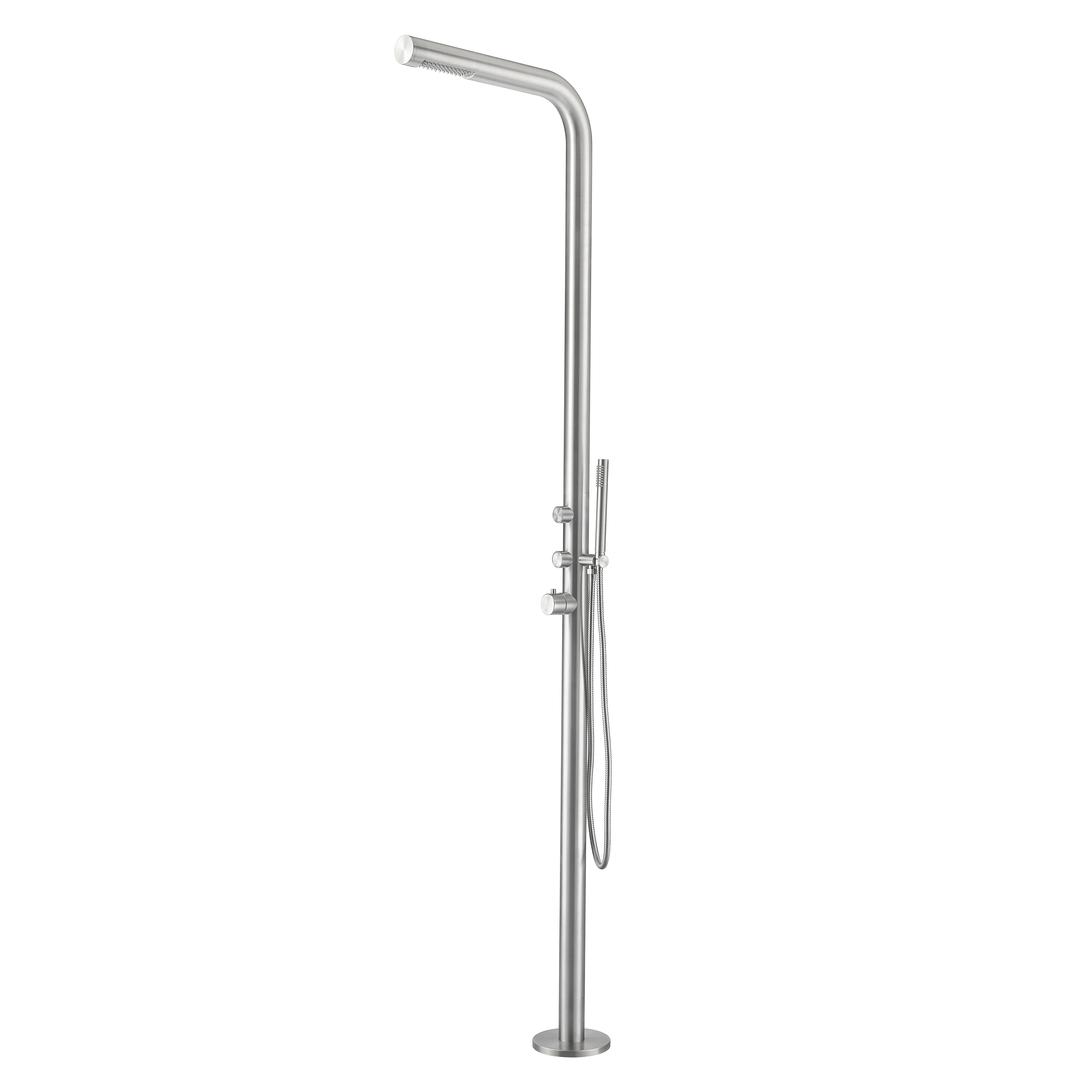 Beach Shower System 316 Stainless Steel Shower Panel Outside Shower