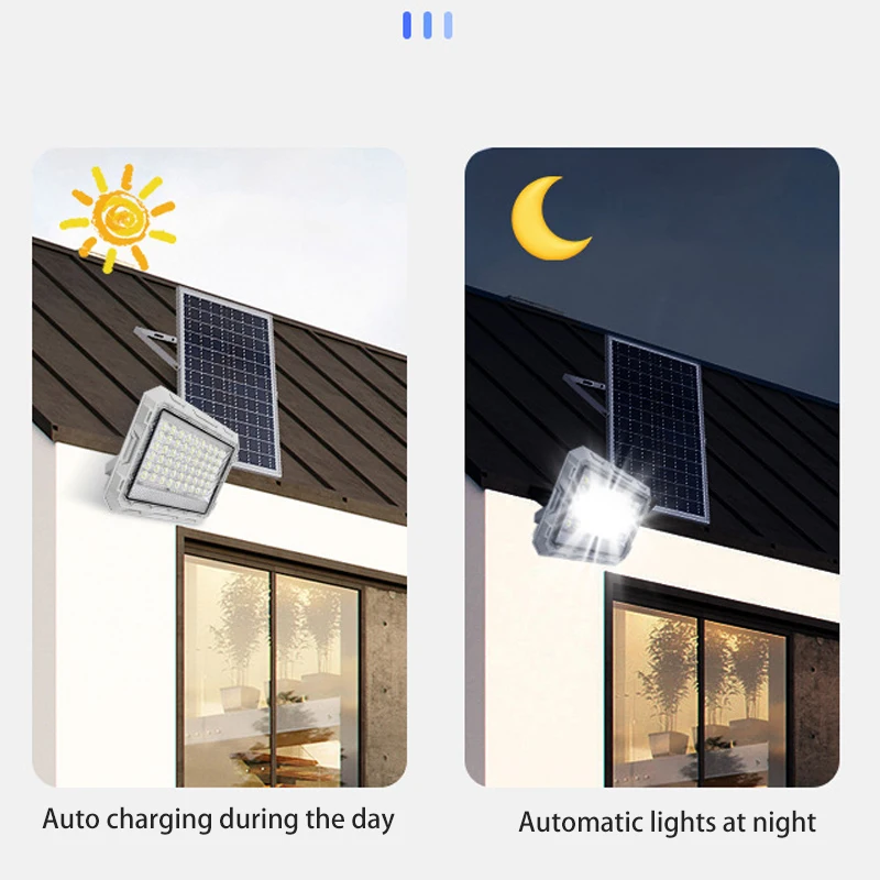 Flood Lights Solar 60w100w200w300w Outdoor Waterproof Solar Powered