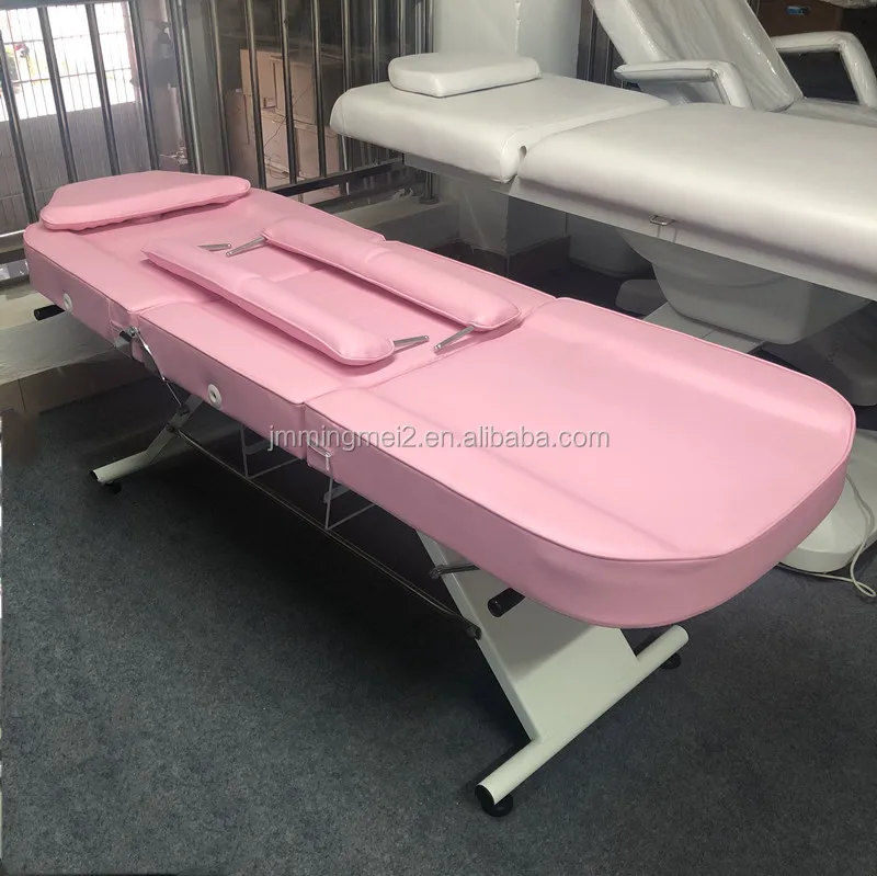 Popular Folding Beauty Bed For Salons Adjustable Beauty Salon Facial