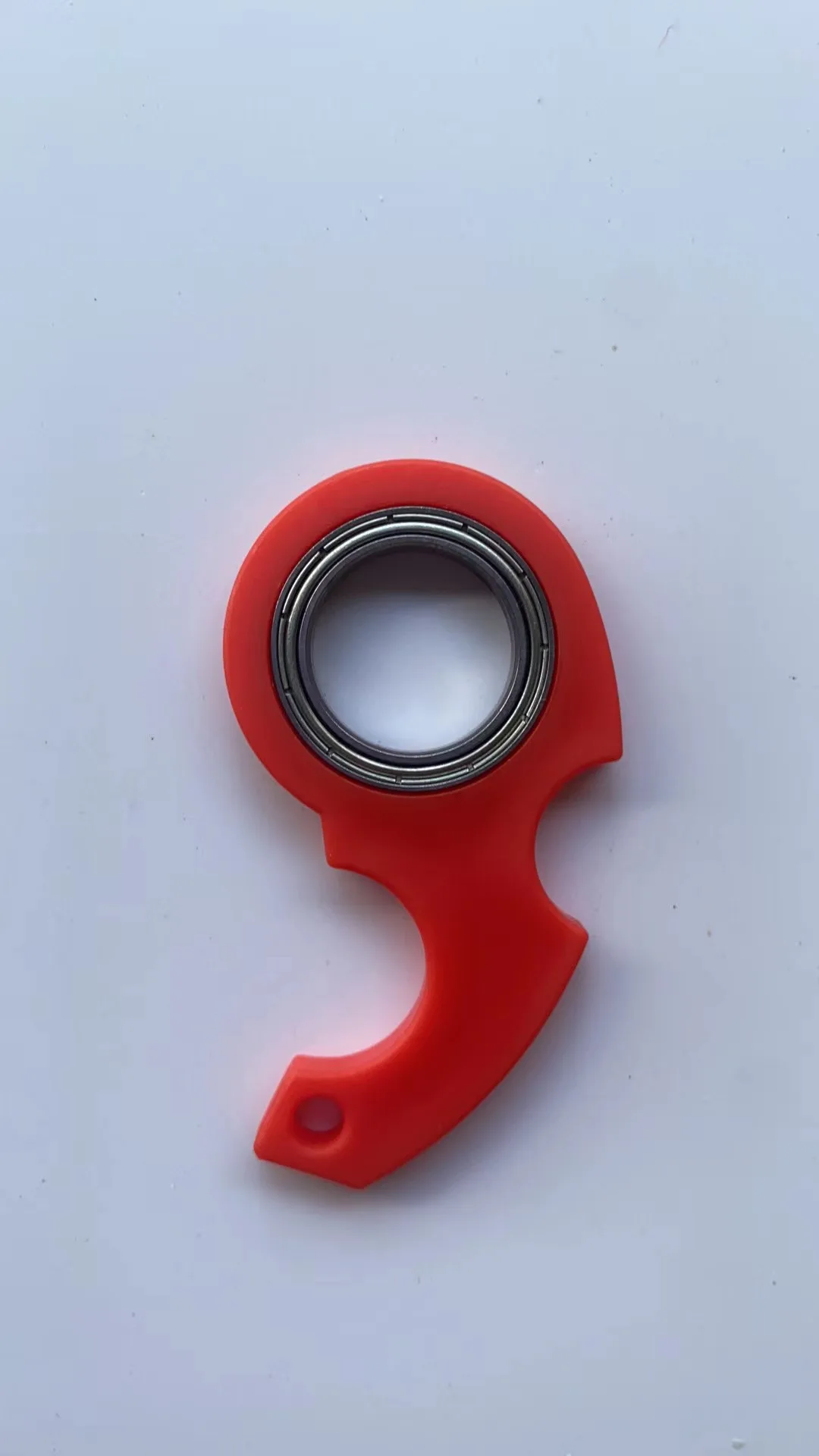 Hot Sale New Cheap Plastic Fidget Spinner Swivel Claw Knife Keychain