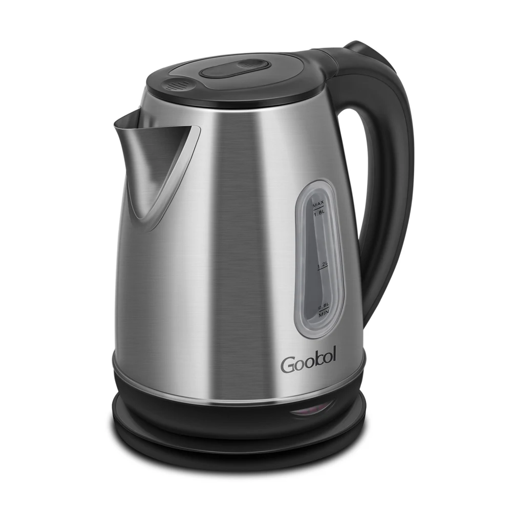 1PC Electric Kettle 1.7L 304 Stainless Steel 50/60hz Fast Boiling