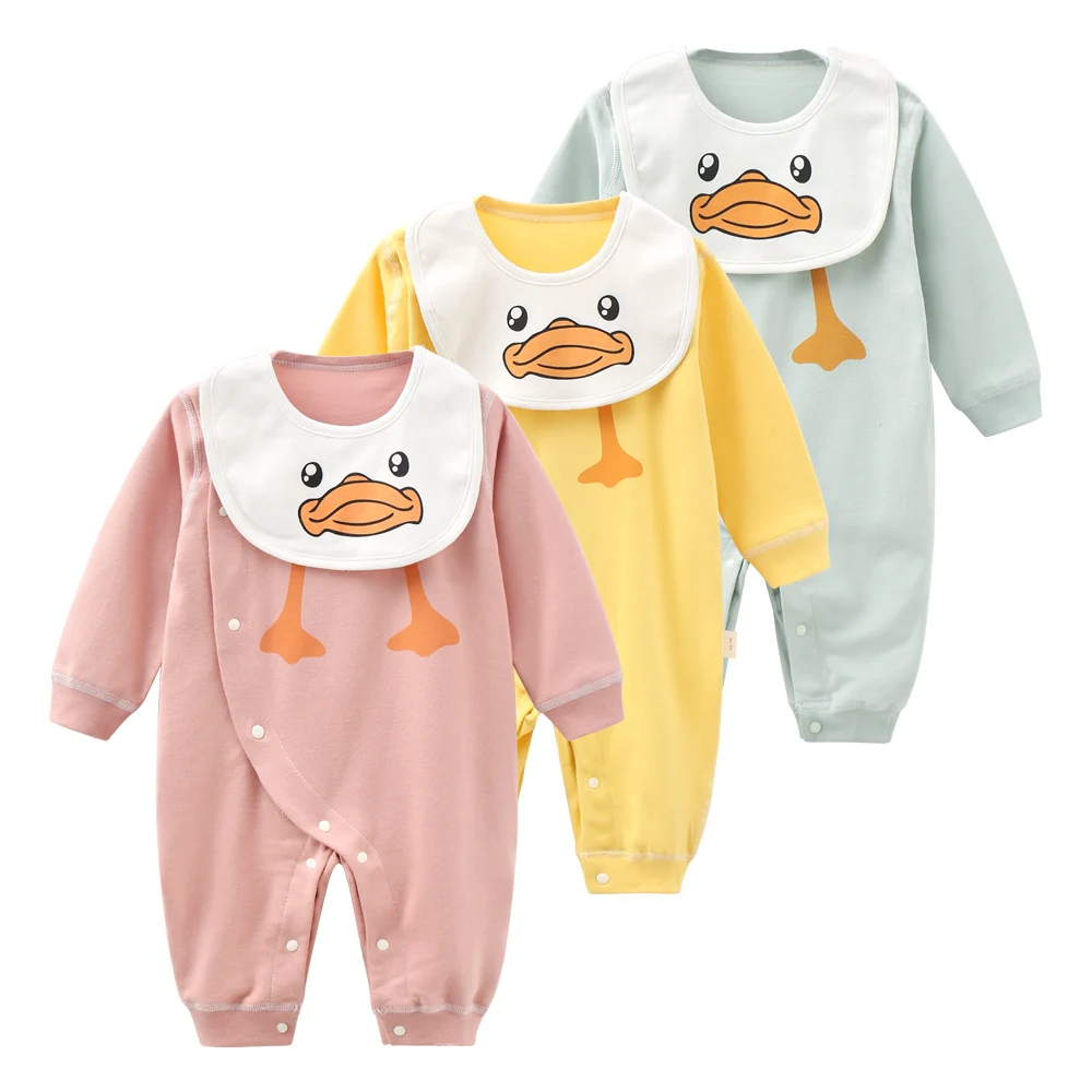 Combinaison Pour Bebe En Coton Pur Quatre Saisons Nouvelle Serie Meilleures Ventes Vetements Pour Aliments Et Boissons Habit De Rampant Ha Yi Buy Adulte Bebe Repas Vetements Canard Costume Pour Animaux De La Quatre Saisons Alimentaires Et De