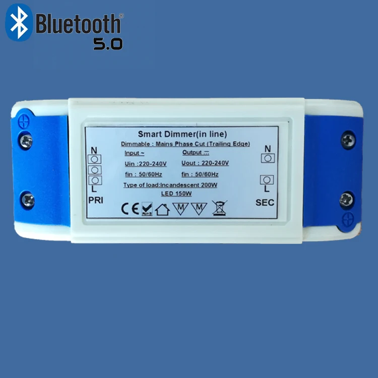 rf bluetooth wireless light switch triac dimmer for hotel room control system or brass switch