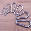 Safety Custom Stainless Steel Carabiner Snap Hook With Eyes