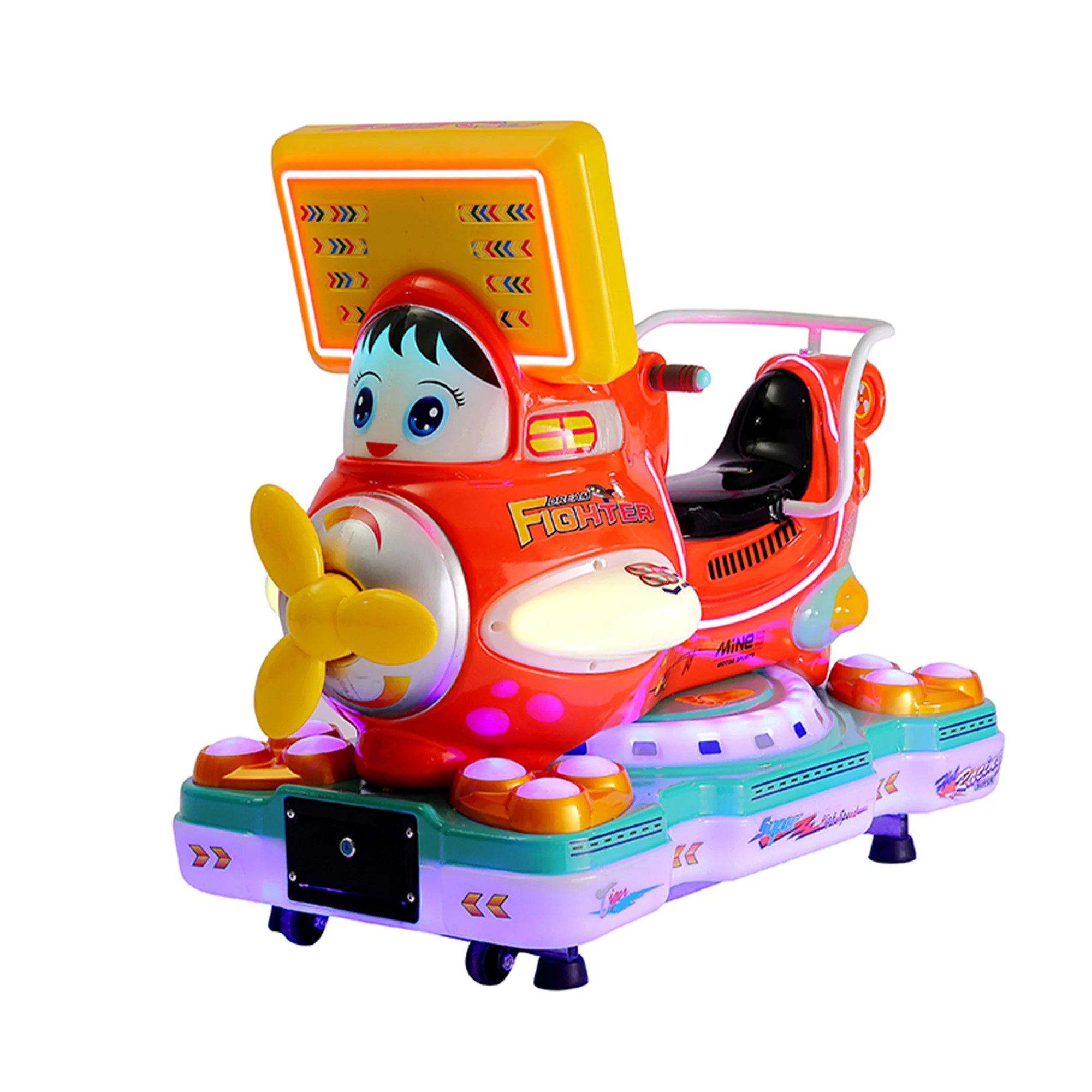 product factory price single motorcycle racing game machine coin operated arcade swaying car for shopping mall game kids english game-1
