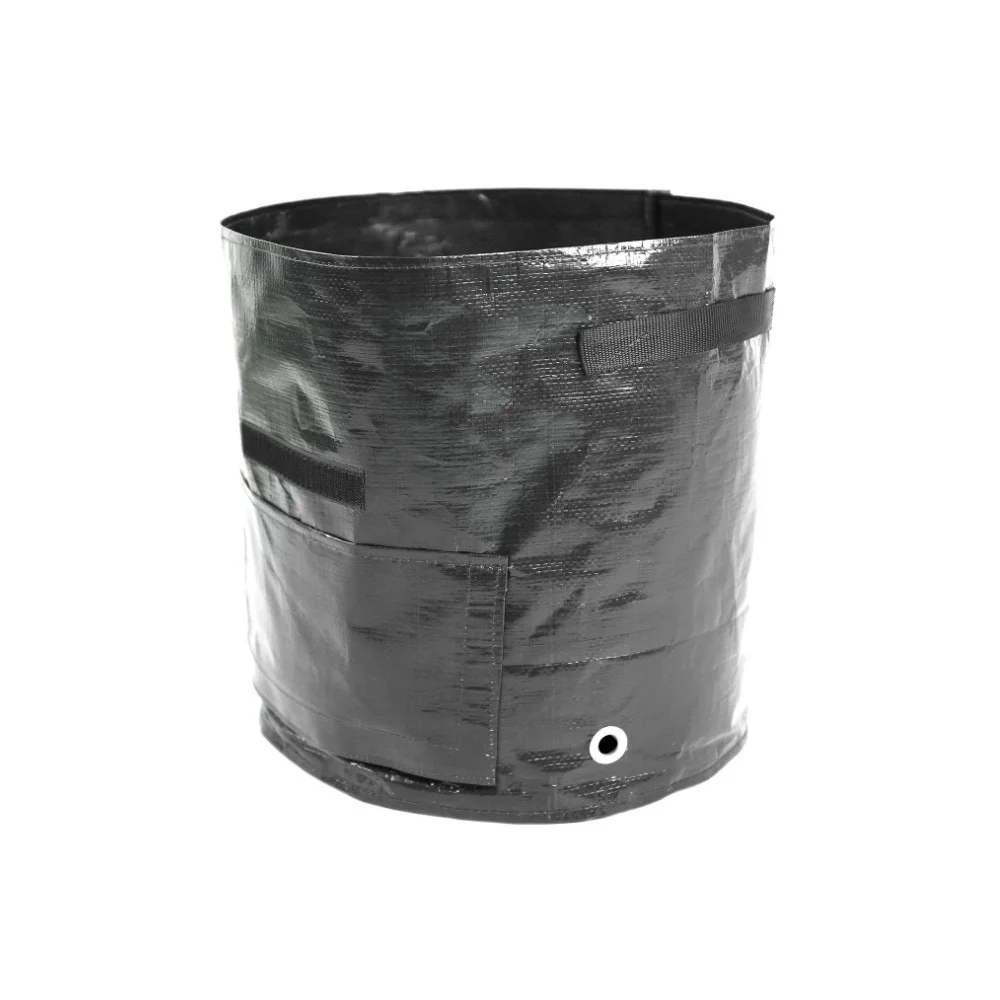 Skyplant Round Bato Bucket For Potato Flower Black Agriculture