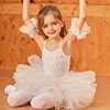 Children's Sleeveless Ballet Dancewear Pancake Tutu Skirt