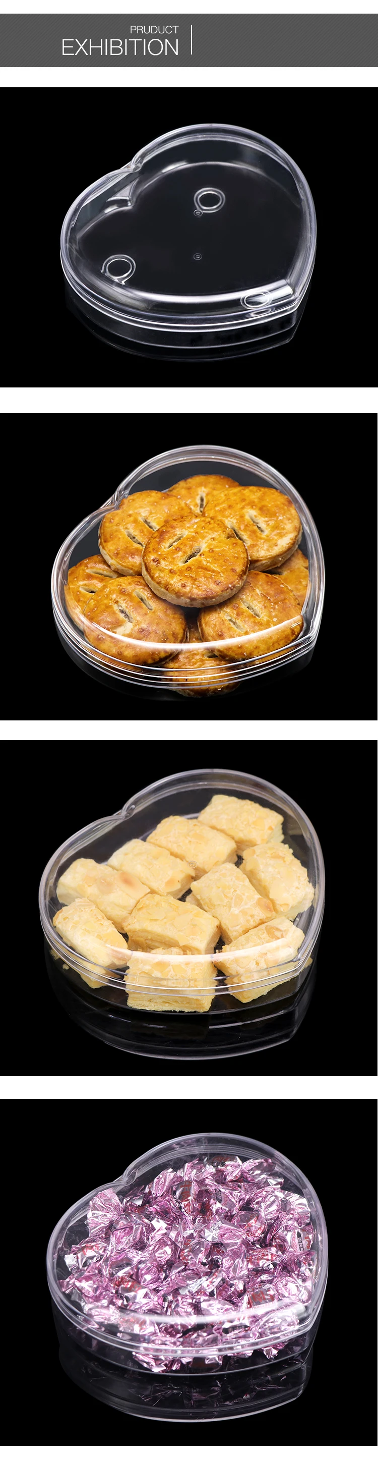 Ps Material Heart Shape Candy Food Container Crystal Chocolate Biscuits Snack Case Plastic Dessert Cake Cookies Box Buy Biscuits Cookies Box Packing Cookies Box Crystal Chocolate Cookies Box Product On Alibaba Com