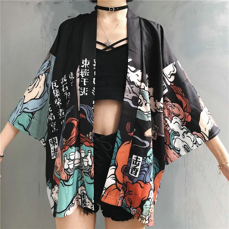 Kadin Ustleri Ve Bluzlar 2021 Harajuku Kawaii Gomlek Japon Streetwear Kiyafet Kimono Hirka Kadin Yukata Bluz Buy Harajuku Kawaii Gomlek Japon Streetwear Kiyafet Kimono Hirka Gomlek Kadin Yukata Gomlek Product On Alibaba Com