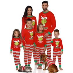 Wholesale Christmas Family Matching pajamas kids women sleepwear christmas family pyjamas