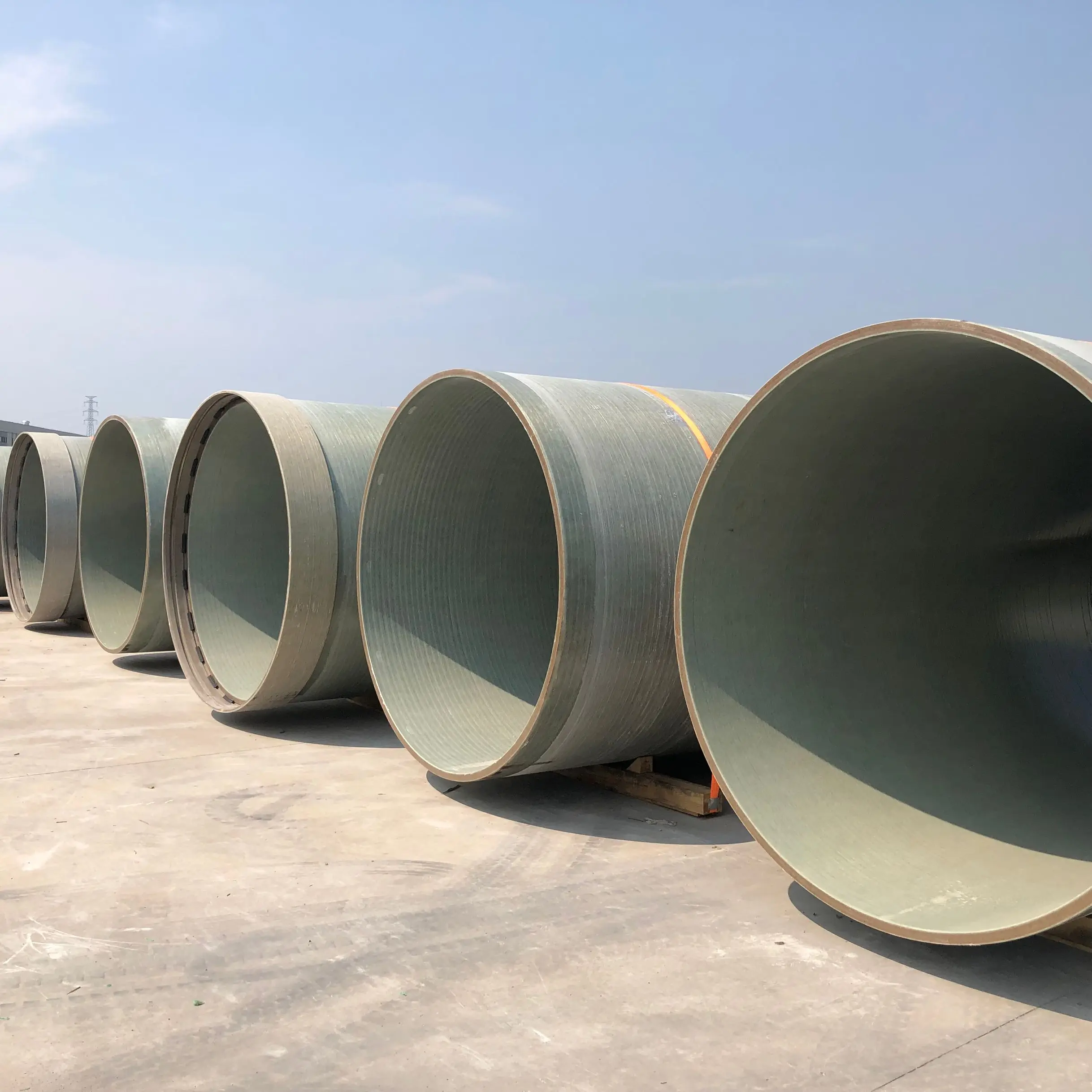 High Strength Frp Pipe Reinforced Plastic Grp Pipe Fiberglass Pipe