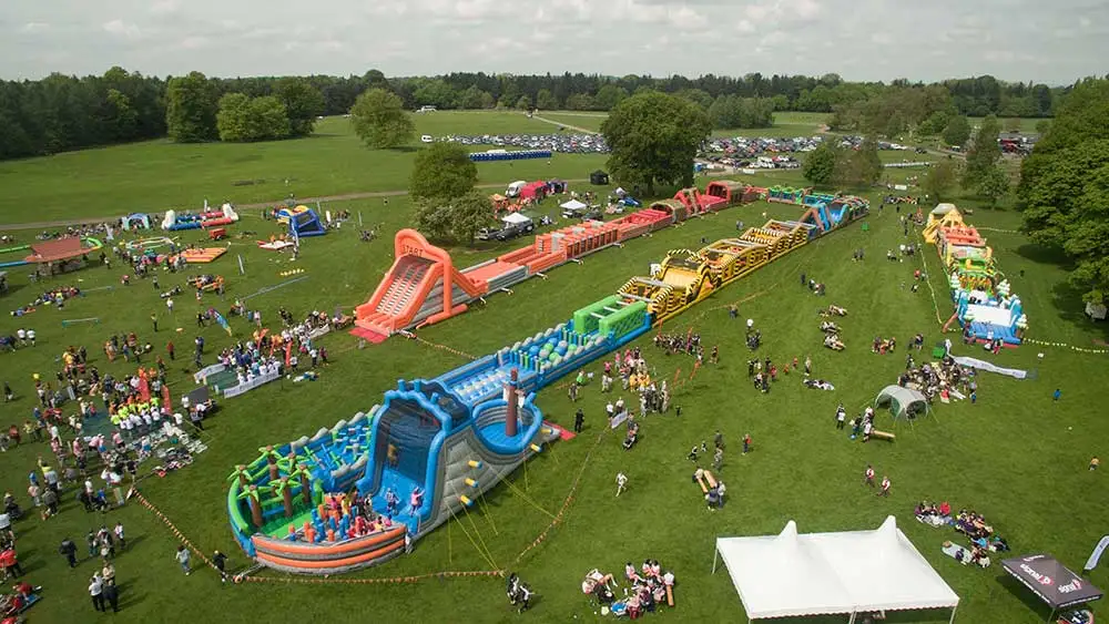 Crazy Game Inflatable 5k Obstacle Course,Adult Inflatable Obstacle Course For Sale