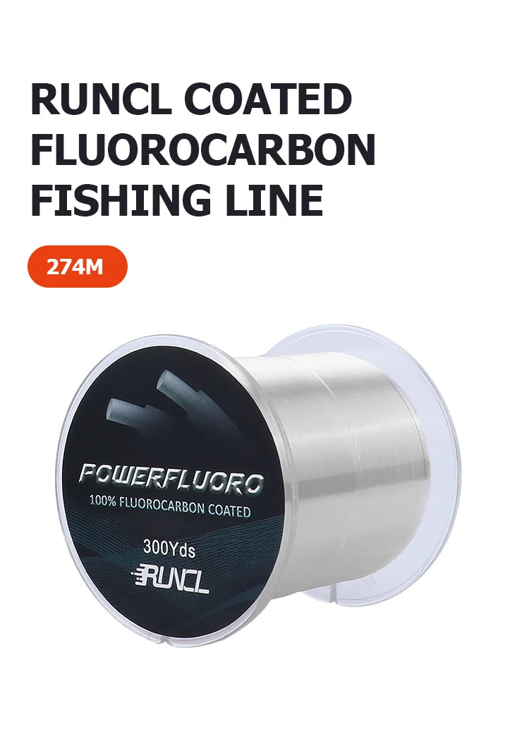Japanese Material Strong Fluorocarbon Invisible Sinking Fishing Line