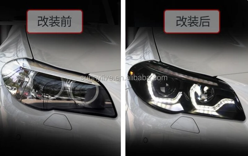 LED Head Light assembly  For BMW F10 5 series 520 525 530 535i  2011-2013 SN