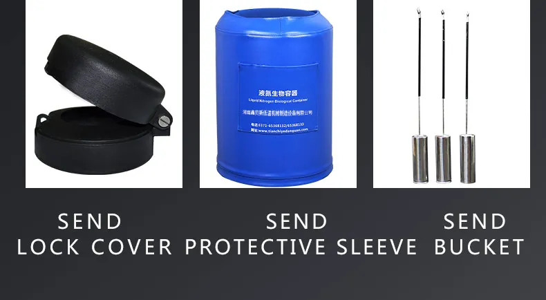 6L small nitrogen cylinder aluminum alloy liquid nitrogen container yds6 semen storage tanks dewar
