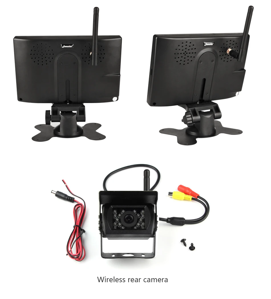 Car Backup Cameras Tft Monitor 7" Wireless Car Monitor For Truck