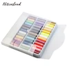 39 Spools 200 Yards Sewing Polyester Thread Set Strong and Durable Sewing Threads for Quilting Stitching Sewing Accessories