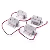 4pcs Mini Door Drawer Tongue Down Electric Lock Assembly Solenoid DC 12V Slim Design Lock,27X29X18mm