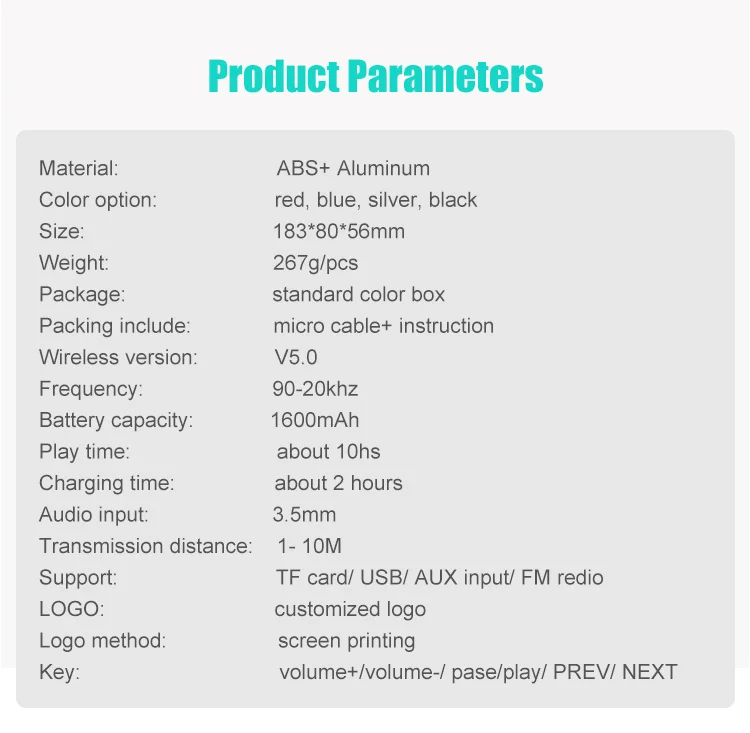 Fast delivery high quality sound nby-18 blue tooth speaker with wireless microphone - ANKUX.COM