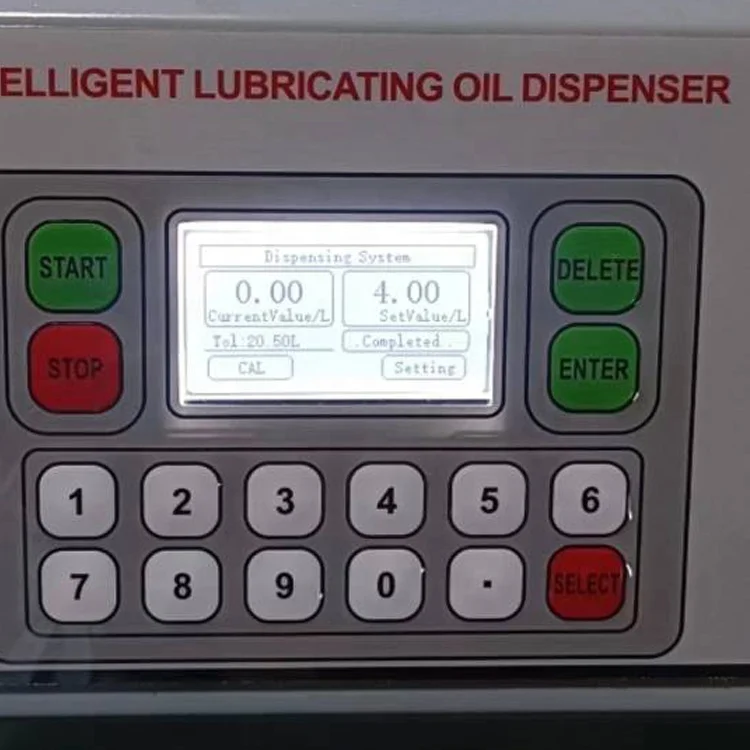 Electric Automatic Lubricant Oil Dispenser System Big tank Lubricate ...