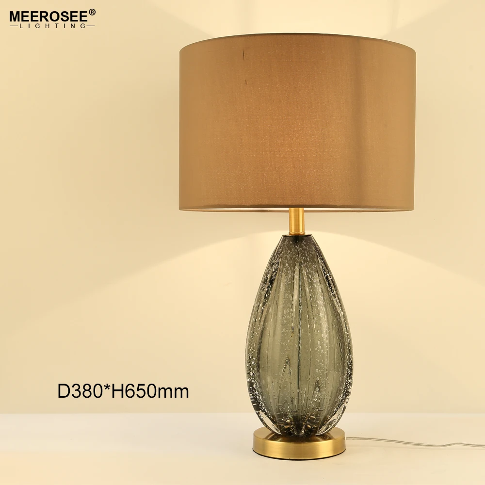 MEEROSEE Modern Table Lamp Beside Lamp for Living Room Table Light Hotel Bar Desk Light MD86659