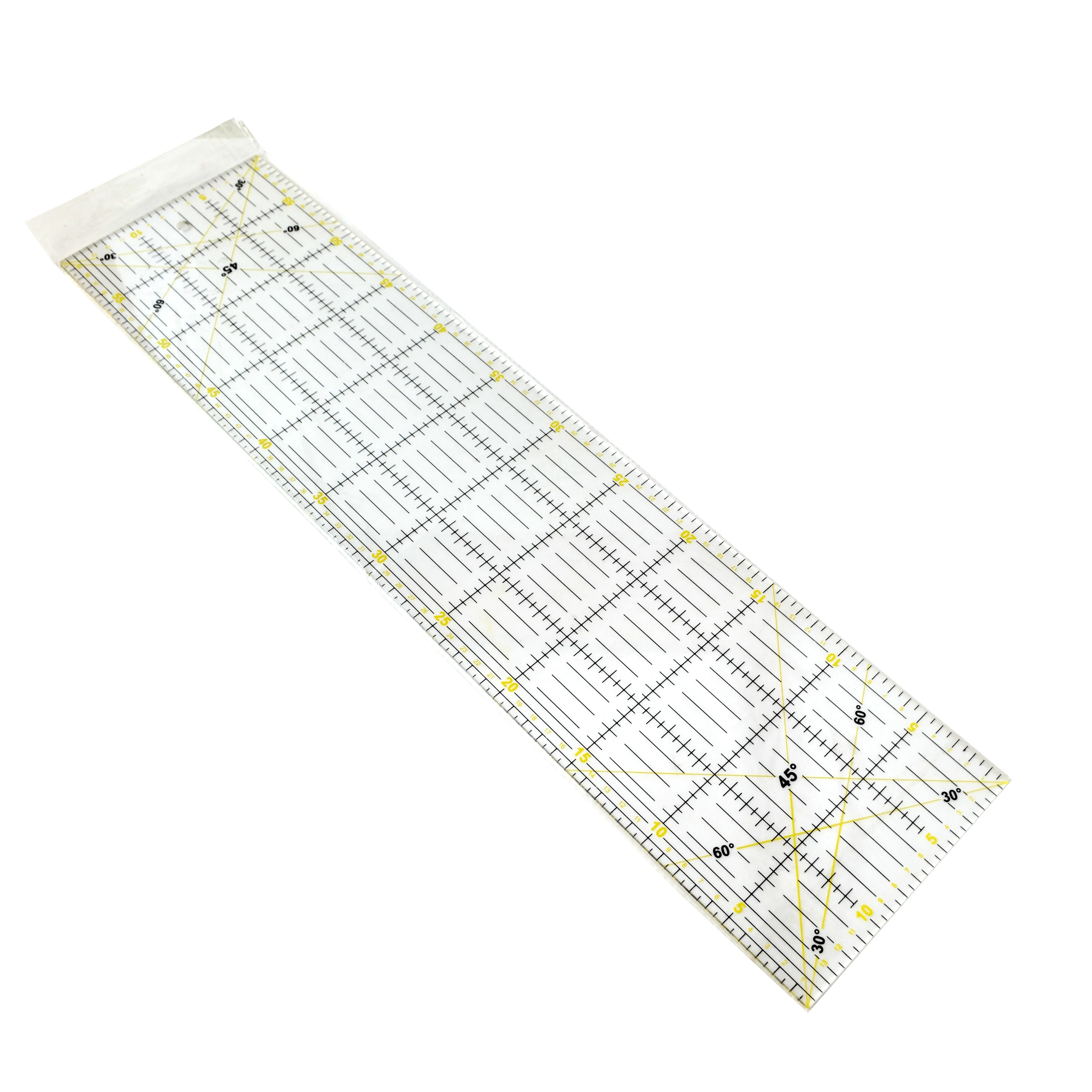 factory promotion 6.5x12inch quilting ruler laser