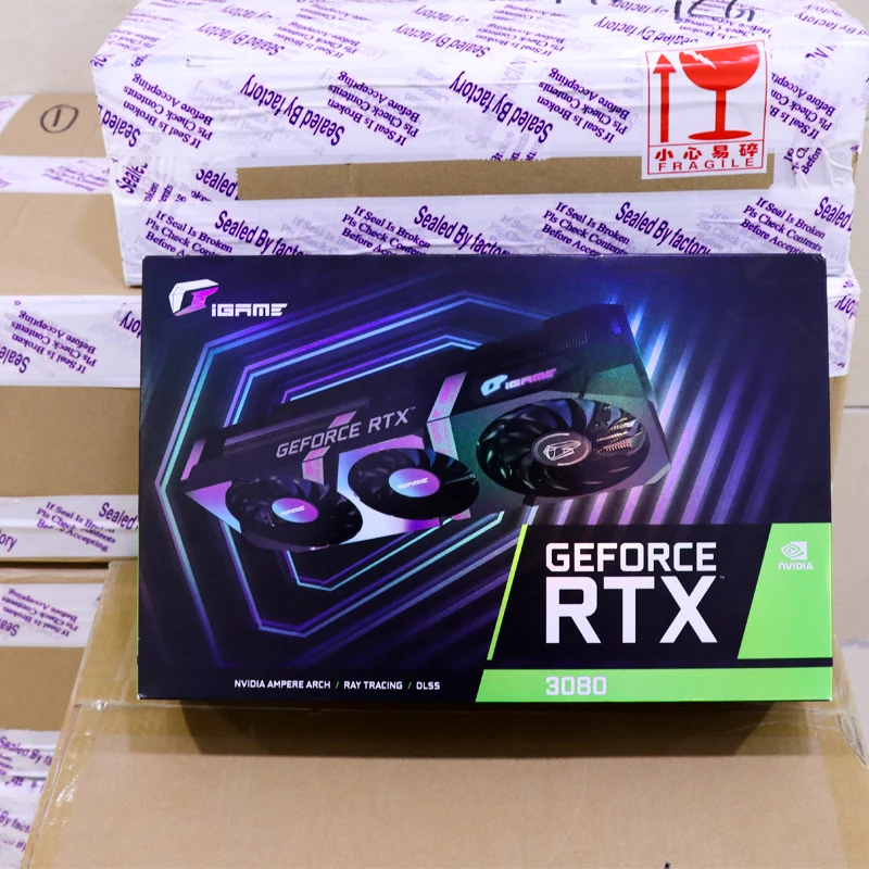 New Sales Colorful Igame Rtx 3080 Vulcan Oc 10g Gaming Graphics Card