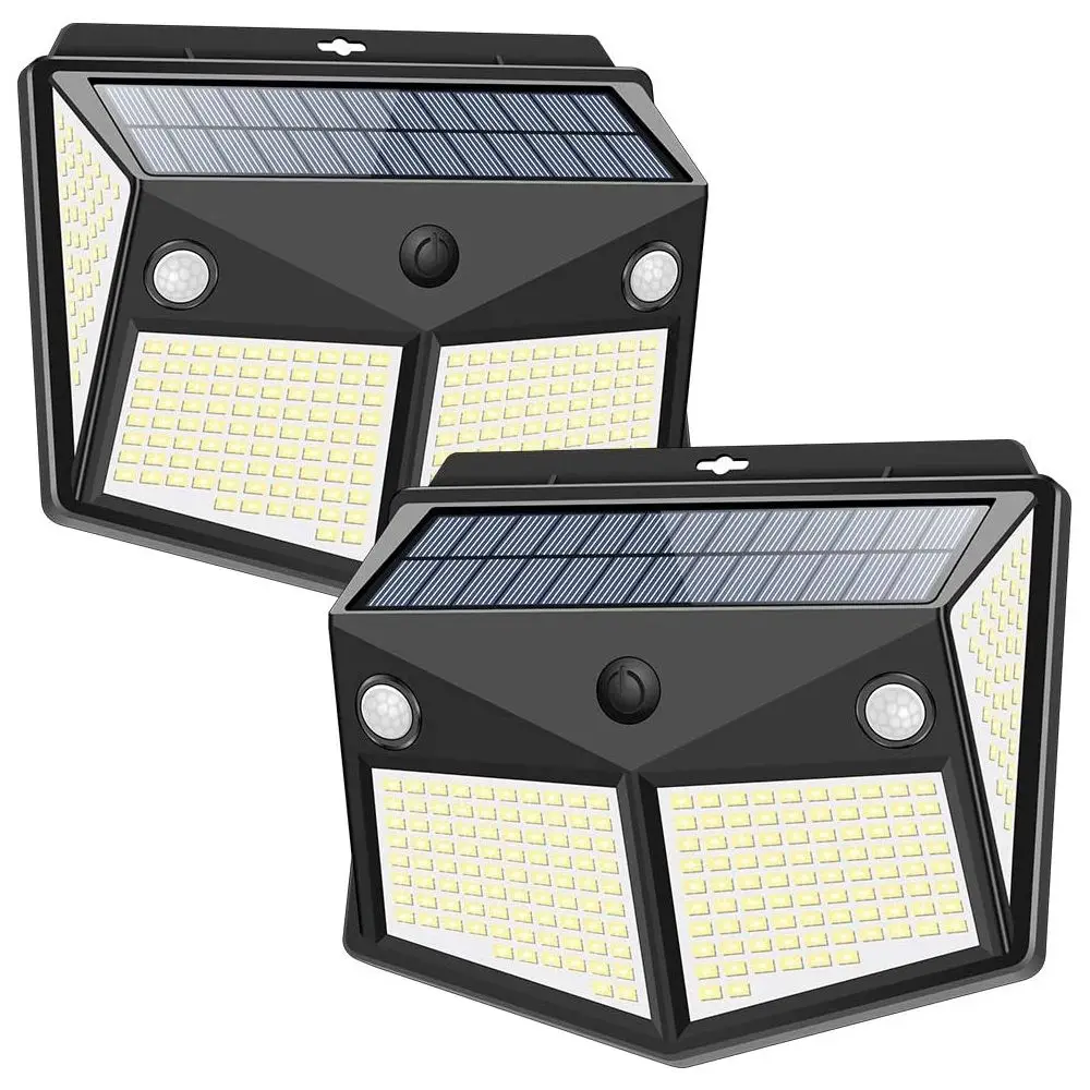 DIFUL Solar Garden Light Outdoor 160 High Quality Led Motion Sensor Cheap Path Led Solar Street Flood Garden Lights Christmas